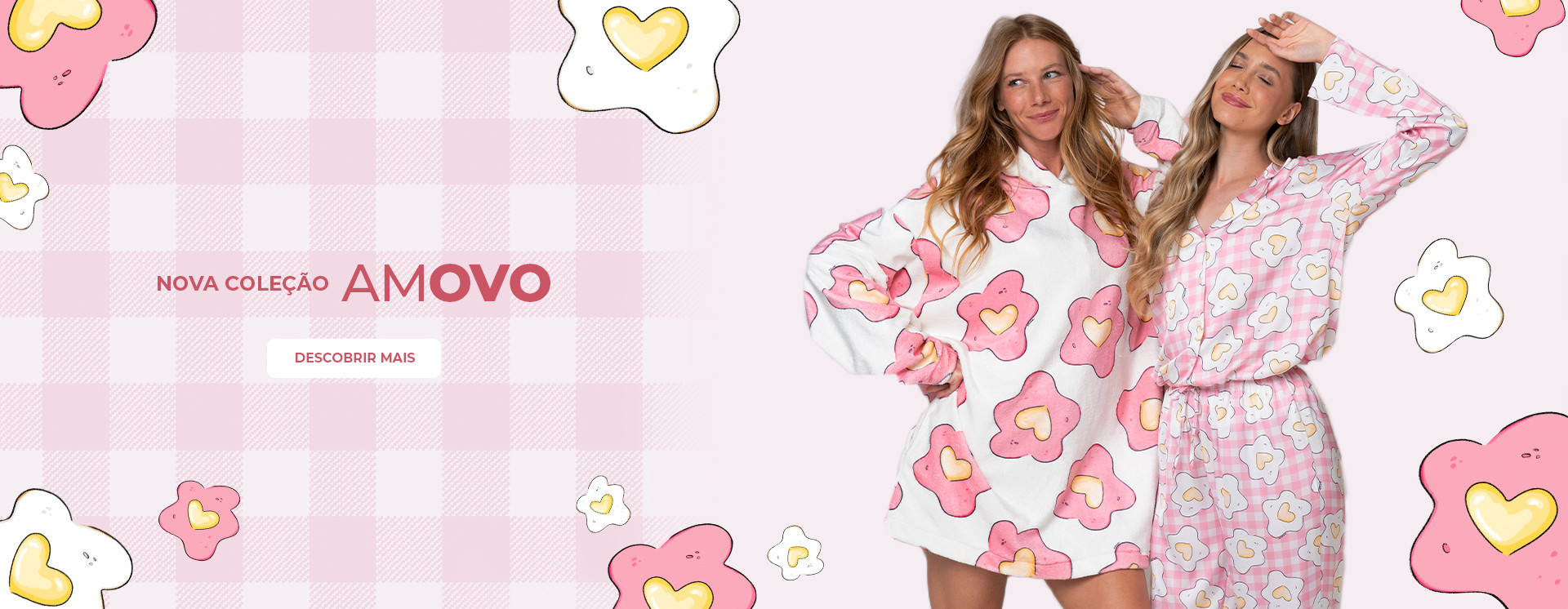 Pijamas Mãe e Filha Amovo | Acuo