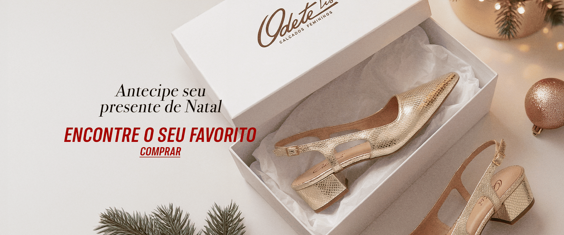 Antecipe seu presente