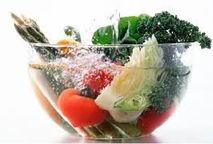 lavar e armazenar verduras