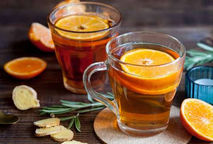 Chá de Laranja com Gengibre