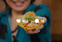 cestinhos ceviche de banana