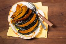 Abobora Japonesa: assada com Balsâmico e Mel