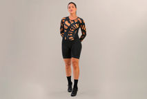 Conforto e Estilo: O Charme do Macaquinho Feminino de Manga Longa Spire