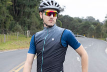 Proteção na medida: Coletes Corta Vento masculinos para ciclistas