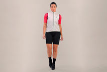 Colete Corta Vento Feminino Save Off White: Estilo e Proteção no Ciclismo