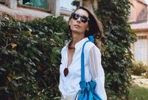 Como usar a bolsa saco jeans