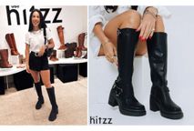 Look Feminino com Bota Cano Alto  | Use Hitzz