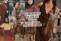 CORDUROY SEASON: o veludo cotelê é o queridinho cool do inverno 🤎✨