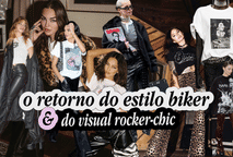 🖤 Rebeldia em alta: o retorno do estilo biker e do visual rocker-chic
