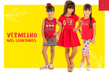 Vermelho nos Lookinhos
