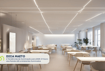 6 Tendências de Iluminação para 2025: O Futuro dos Painéis LED e Ambientes Iluminados