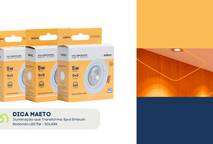 Iluminação que Transforma: Spot Embutir Redondo LED 5W - SOLARA