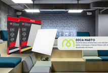 Ilumine seus ambientes com eficiência e estilo: Conheça o Painel Plafon LED 45W Quadrado da Avant