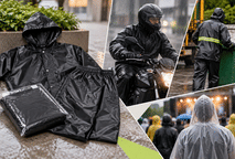 Capa de chuva descartável ou reutilizável: qual escolher para trabalho, moto e eventos?