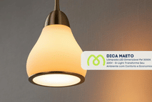 Lâmpada LED Dimerizável 9W 3000K 220V - G-Light: Transforme Seu Ambiente com Conforto e Economia