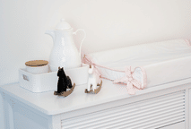 Como montar um cantinho funcional para a troca de fraldas prática