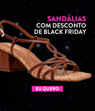 Sandálias pink friday