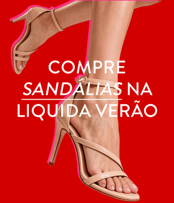 Sandálias liquida verão