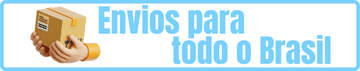 Envios para todo o Brasil