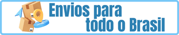 Envios para todo o Brasil