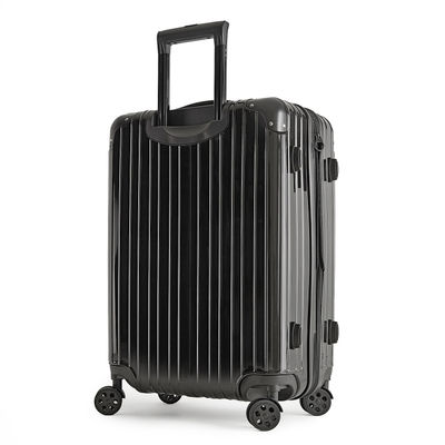 Vista lateral da mala