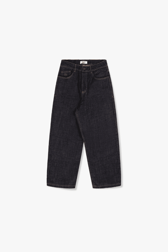 Calça Jeans Baggy Raw Denim Black Focca Hype