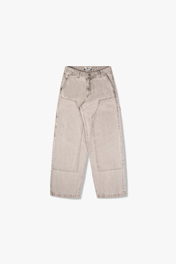 Calça Sarja Baggy Carpinteiro Double Knee Grey Focca Hype