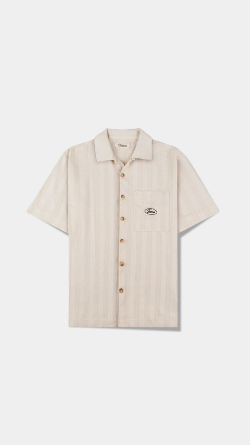 Camisa Tricot Resort Focca Areia Focca Hype