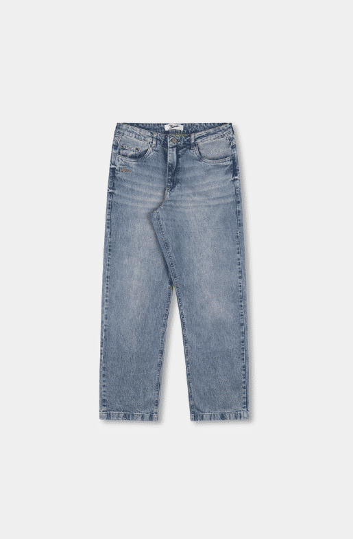 Calça Jeans Reta Dirty Crinkle Focca Hype