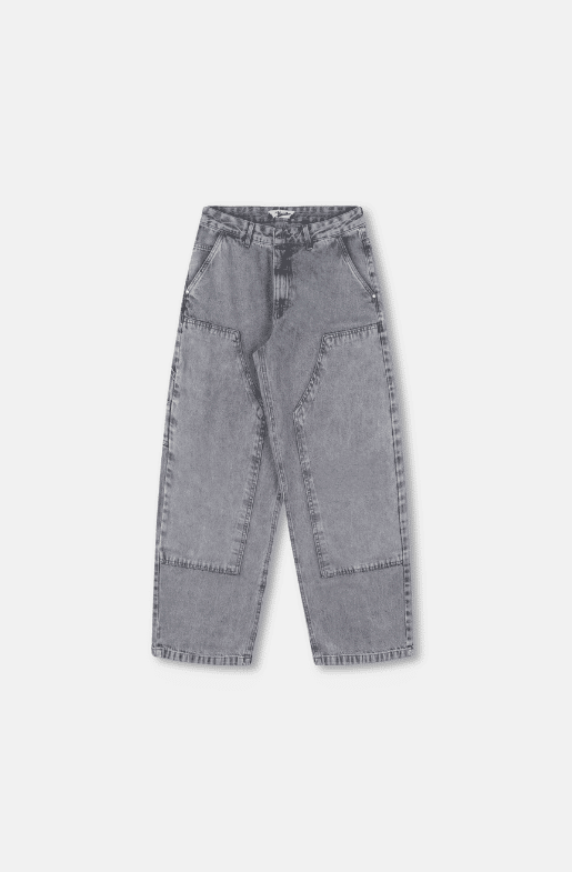 Calça Jeans Baggy Carpinteiro Double Knee Gray Focca Hype
