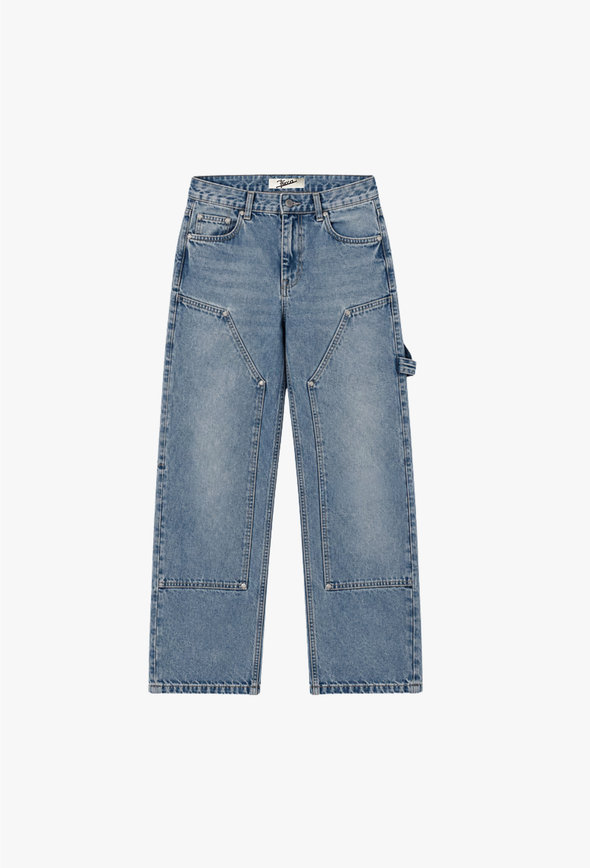 Calça Jeans Baggy Carpinteiro Double Knee Uniform Focca Hype