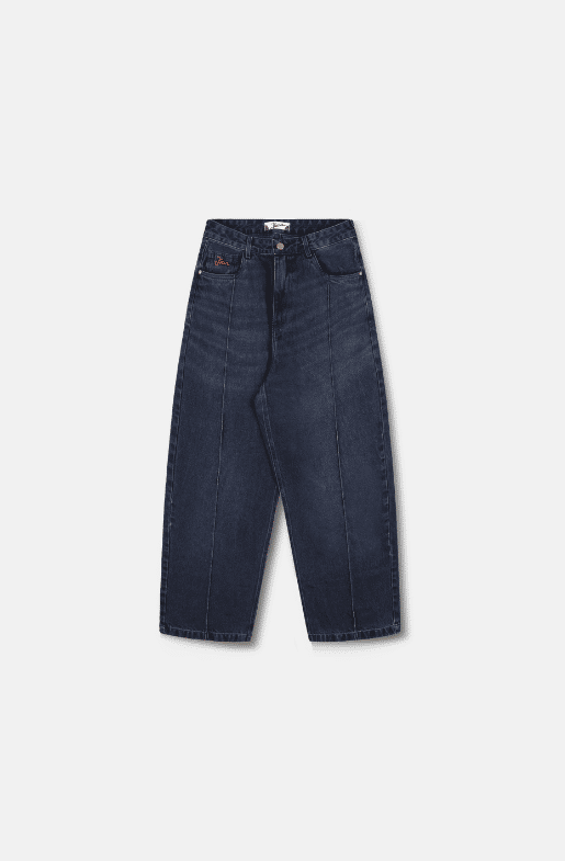 Calça Baggy Jeans Double Blue Focca Hype
