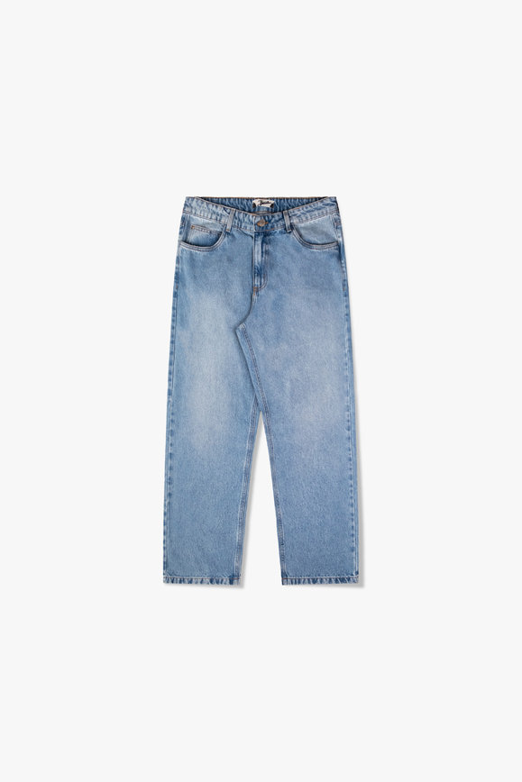 Calça Jeans Reta Old Focca Hype