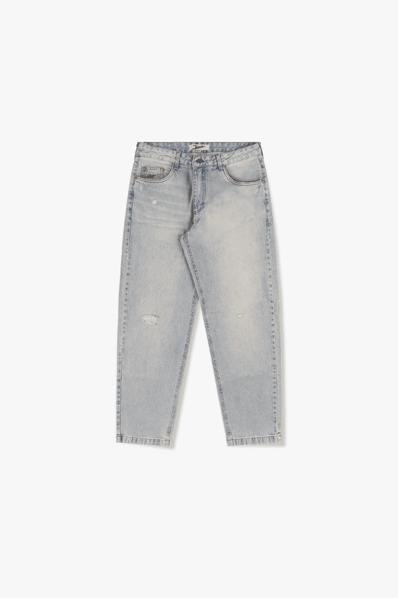 Calça Jeans Reta Light Dirty Ripped Focca Hype