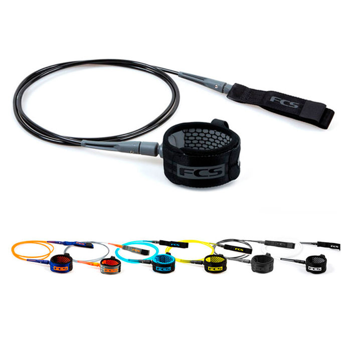 Leash Surf FCS Regular - 7mm Per Onde 2-8 Piedi