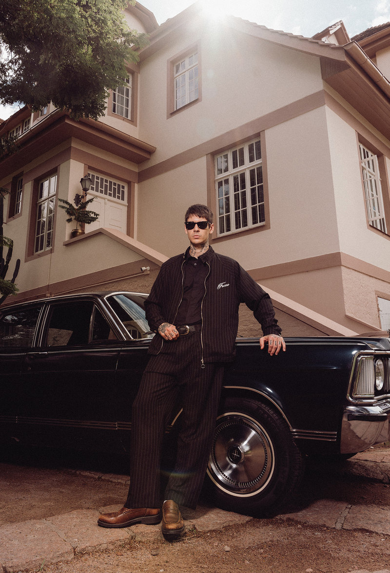 Risca de giz Focca Hype em editorial