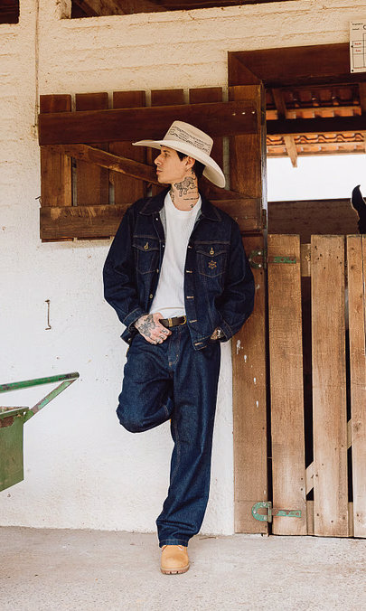 Baggy Raw Denim Blue Focca Hype