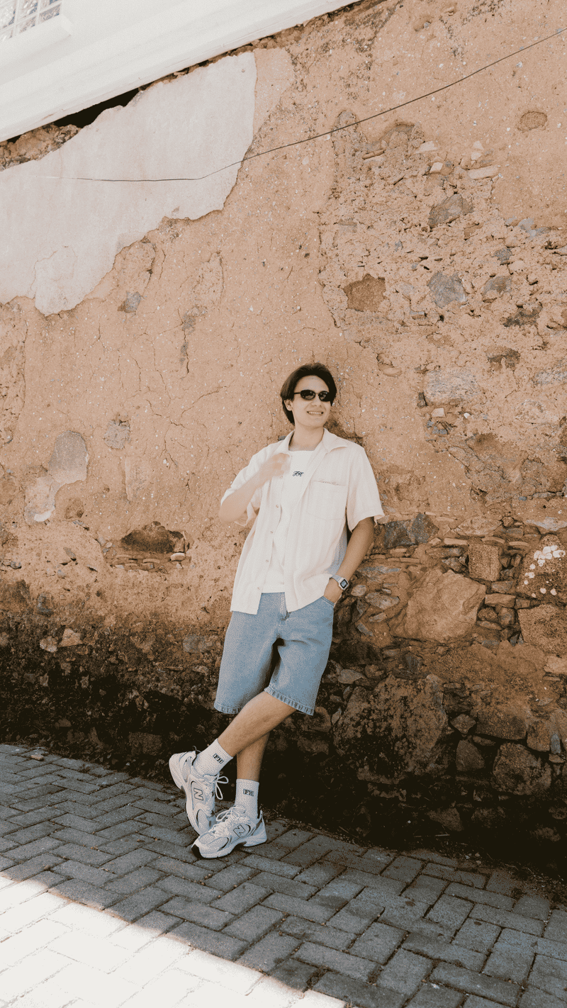 Jorts Vintage FH Focca Hype em editorial