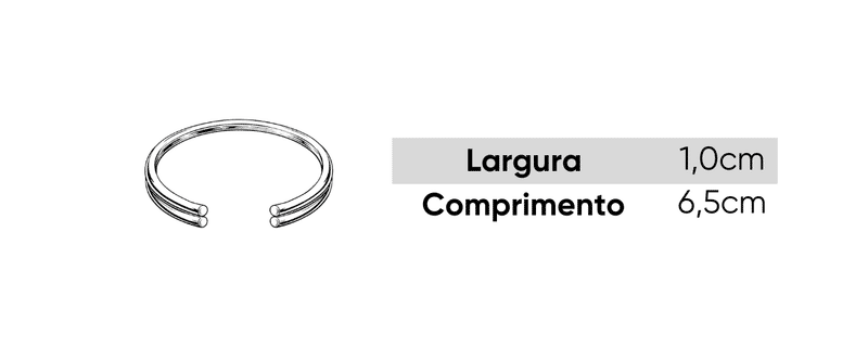 Tabela de Medidas da Jaqueta Ariana