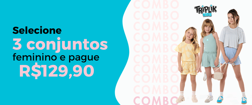 Banner COMBOS MENINAS