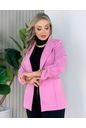 BLAZER ALFAIATARIA GISELI - ROSA BEBÊ
