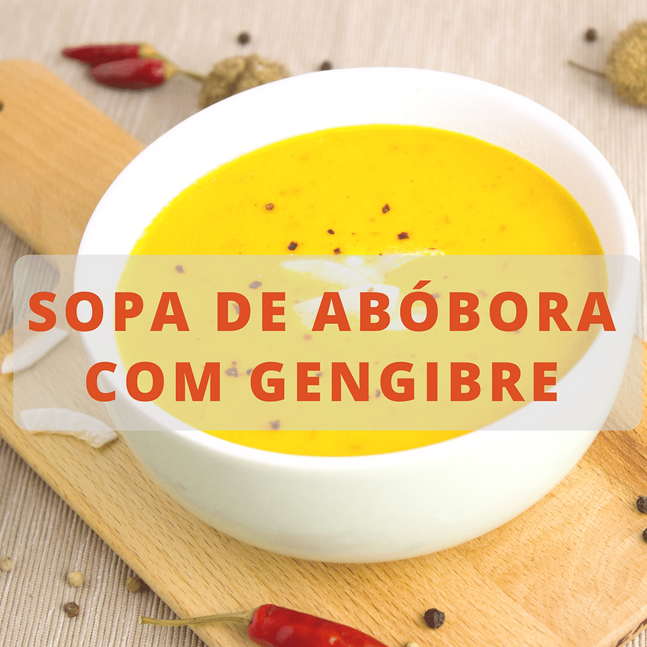 Banner Sopa/Creme de Abóbora com Gengibre