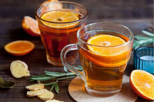 Banner Chá de Laranja com Gengibre