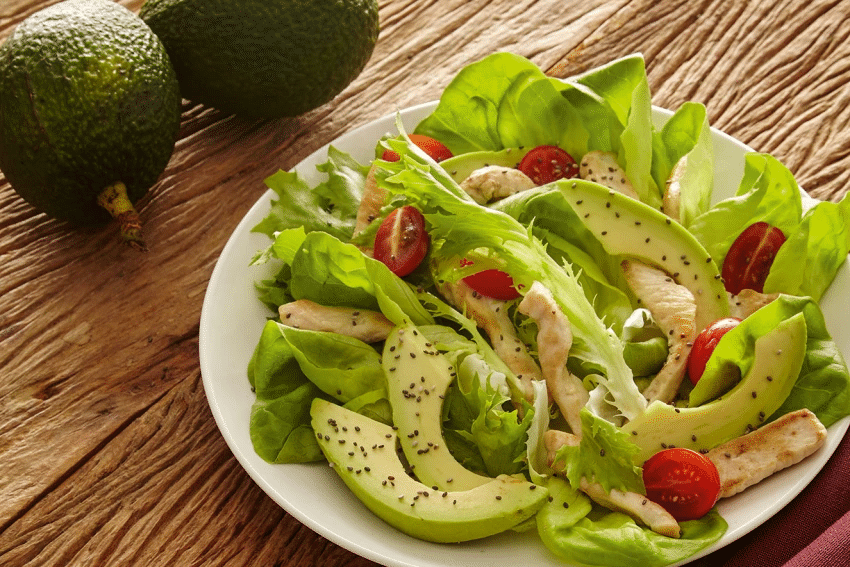 Banner Salada de frango com abacate