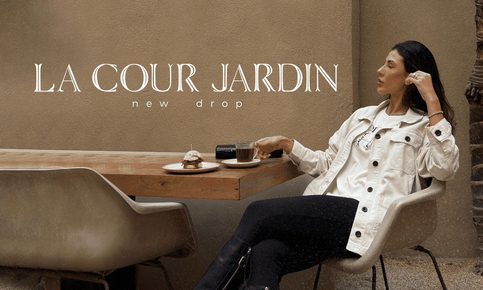 Banner La Cour Jardin | Coleção Abril