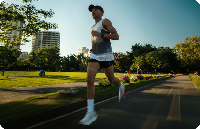 Banner Shorts masculino para correr: comprimento e liberdade de movimento