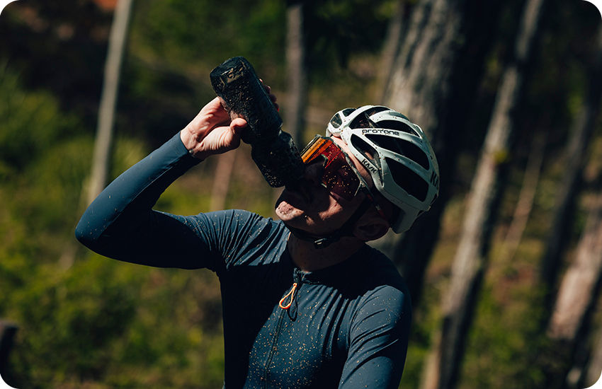 Banner Quanto de água levar para um pedal?
