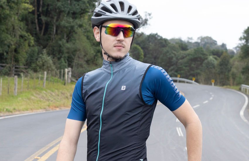 Banner Proteção na medida: Coletes Corta Vento masculinos para ciclistas