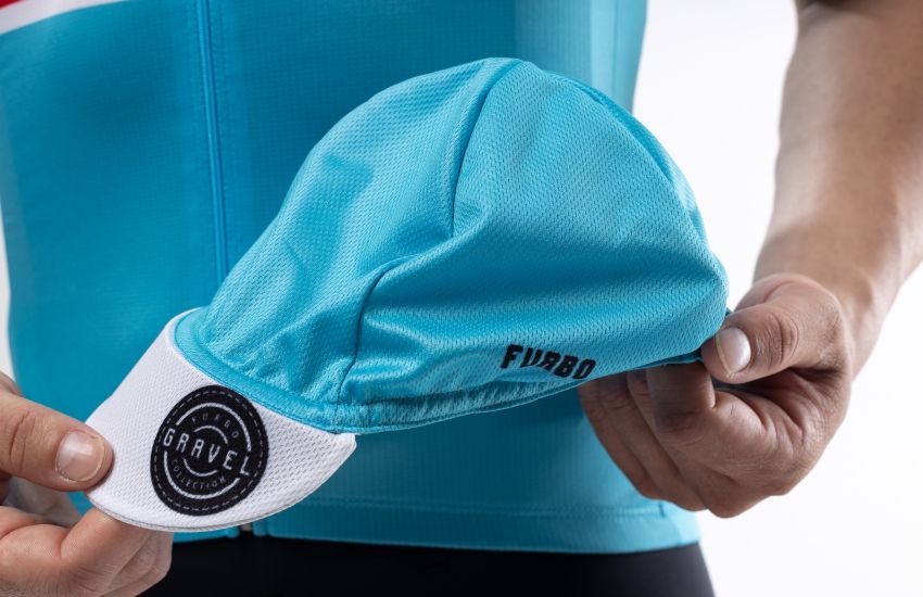 Banner Desfrutando da Prova de Ciclismo com o Cap Concept