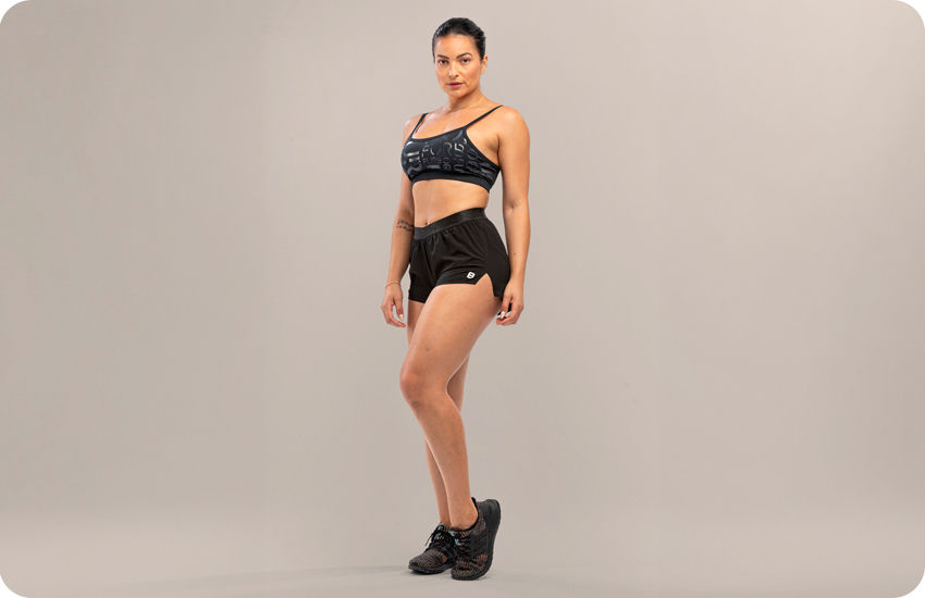 Banner Shorts de corrida feminino: o que observar no caimento?